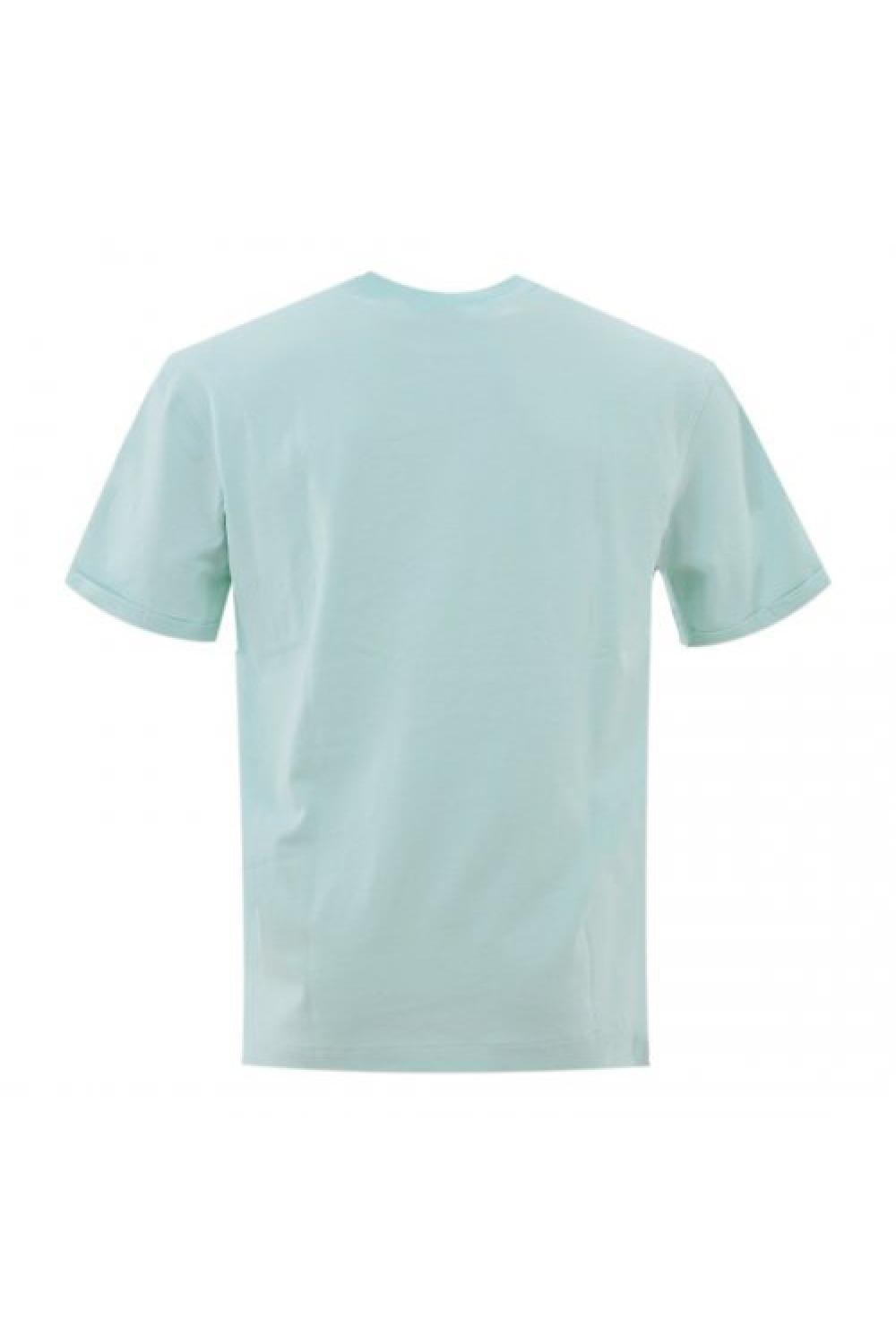 SELECTED T-shirt Slhlooseroald O-neck Unisex - Pastel Blue (16083402)