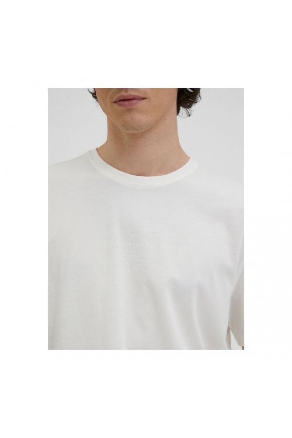 SELECTED T-shirt Slhrelaxventura O-neck Unisex -Egret (16083429)
