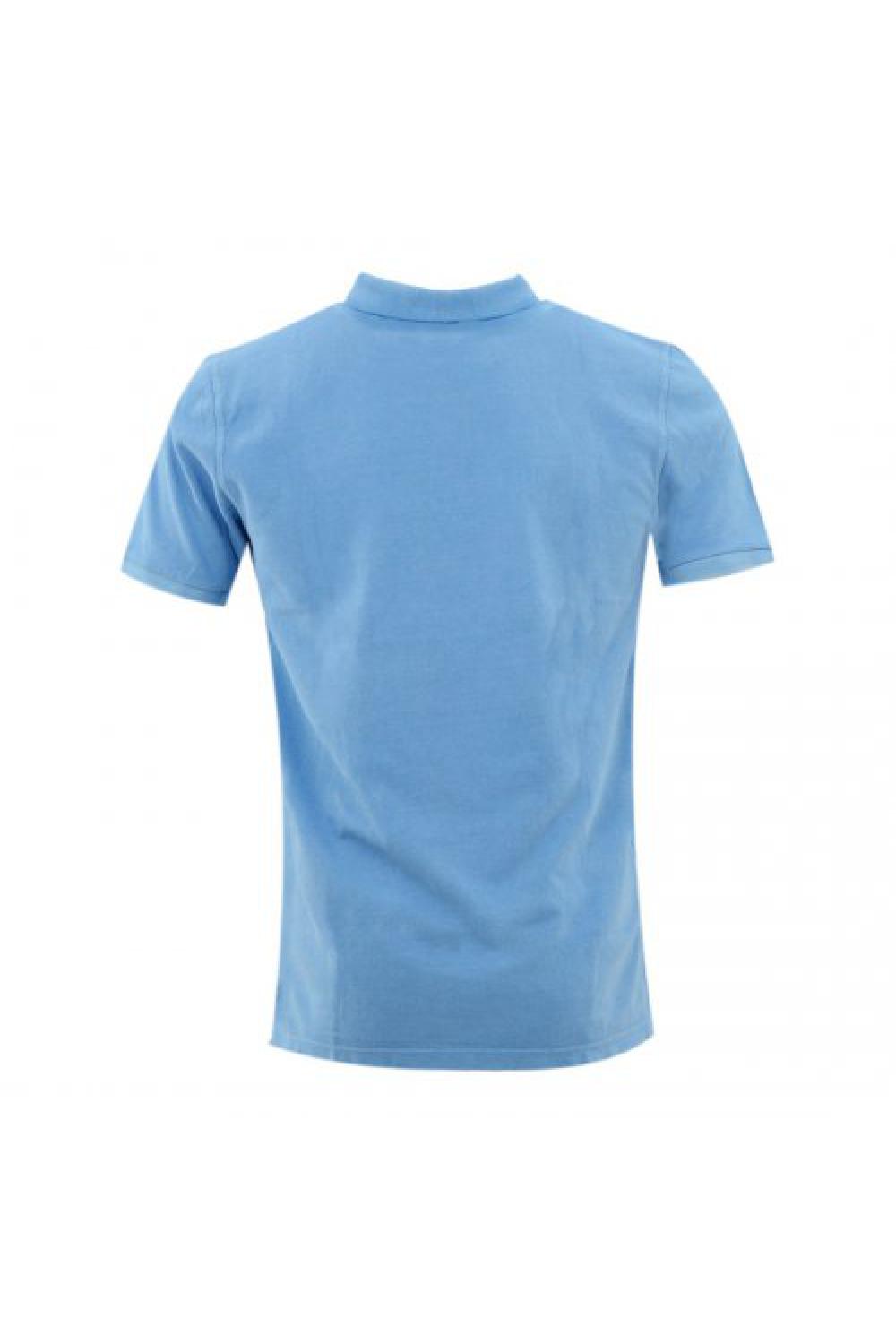 LEE Polo T-shirt Nat Dye Ανδρικό - Γαλάζιο  (L65CQSUY)