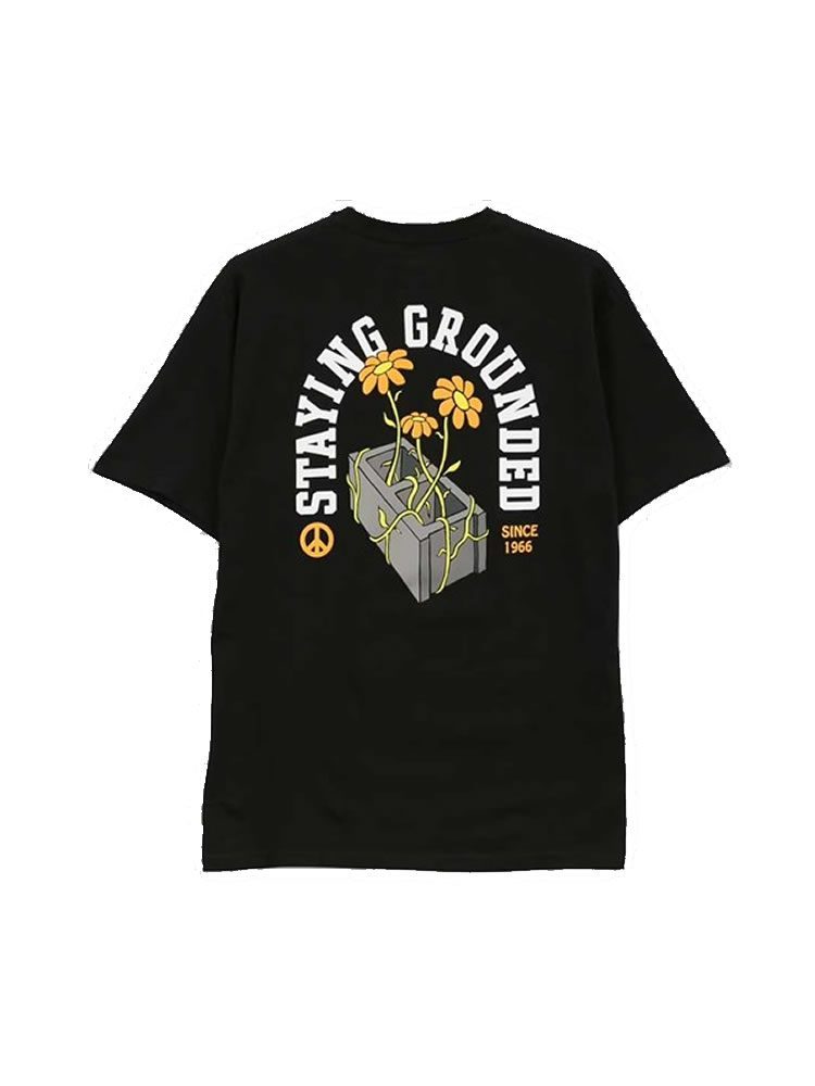 VANS TEE STAYING GROUNDED SS BLACK