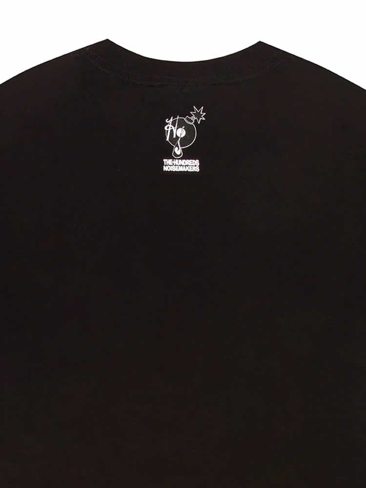 THE HUNDREDS Anniversary T-Shirt BLACK 