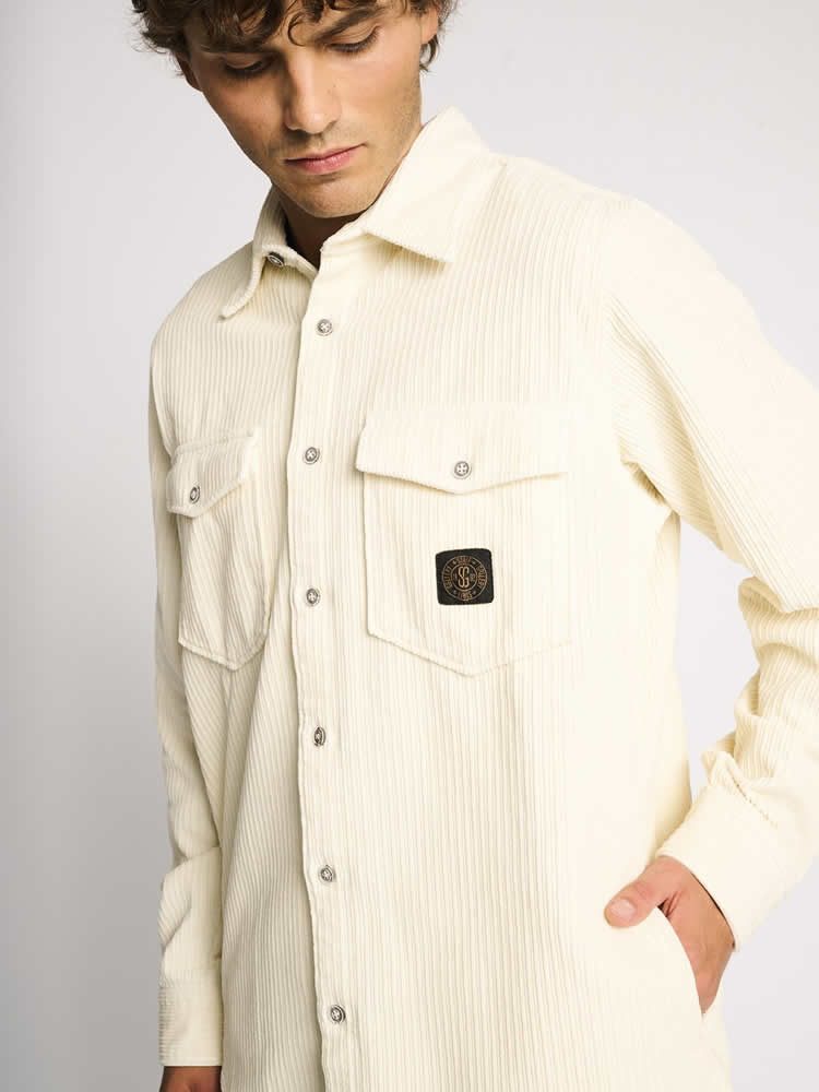 STAFF Soho Man Shirt Off White