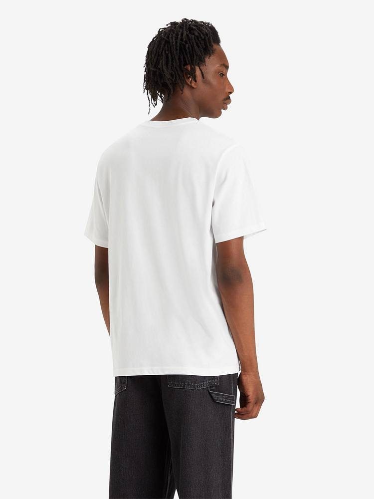 LEVIS SS RELAXED FIT TEE WHITES