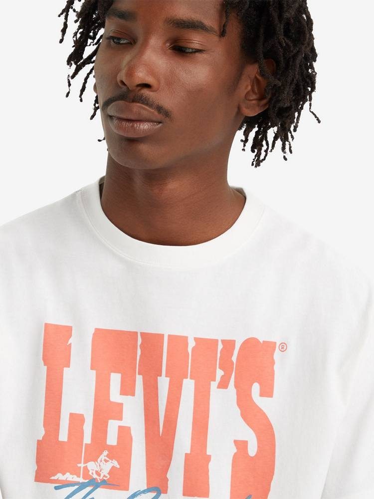 LEVIS VINTAGE FIT GRAPHIC TEE WHITES