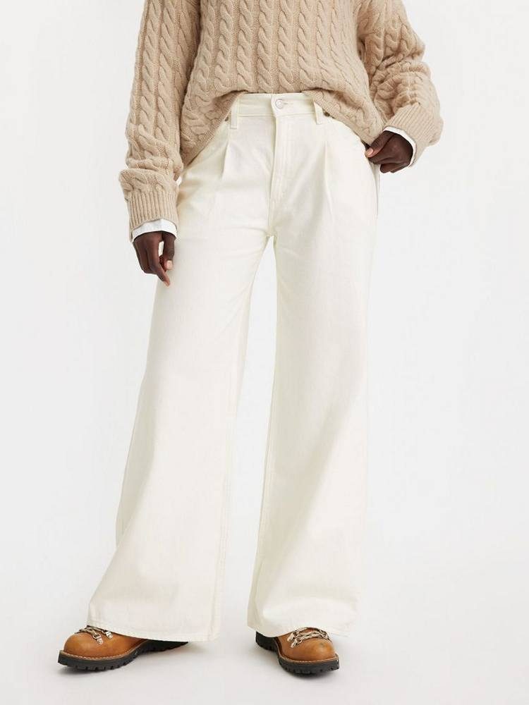 LEVIS PLEATED BAGGY WIDE LEG