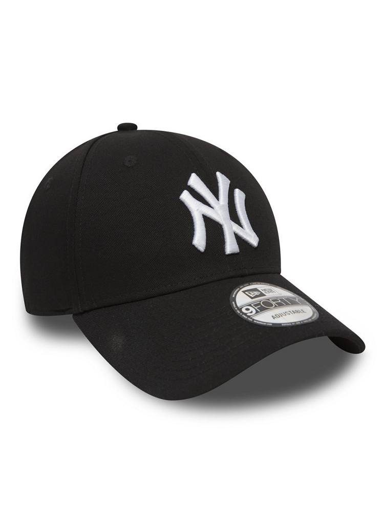 NEW ERA LEAGUE BASIC NEW YORK YANKEES BLACK/WHITE CAP