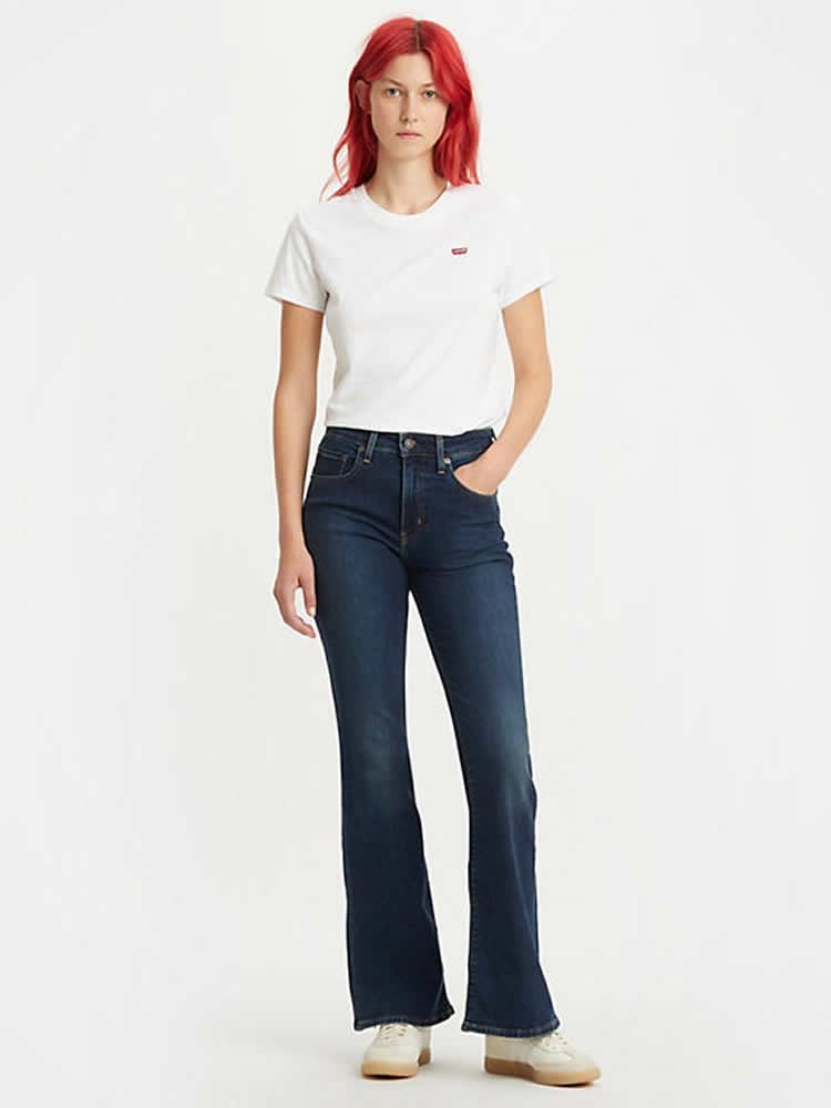 LEVIS 726 HR FLARE BLUE SWELL