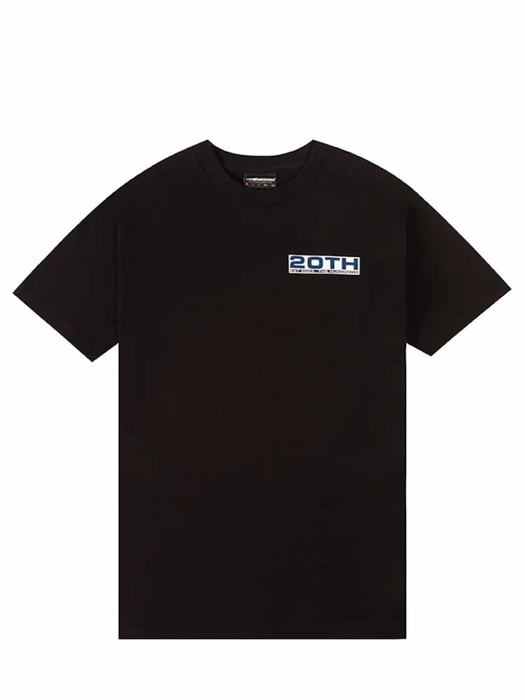 THE HUNDREDS Anniversary T-Shirt BLACK 