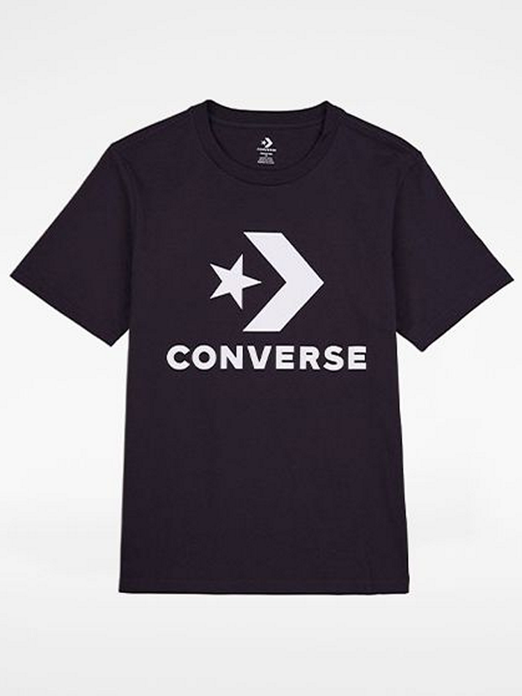 CONVERSE STANDARD FIT CENTER FRONT LARGE LOGO STAR CHEV  SS TEE