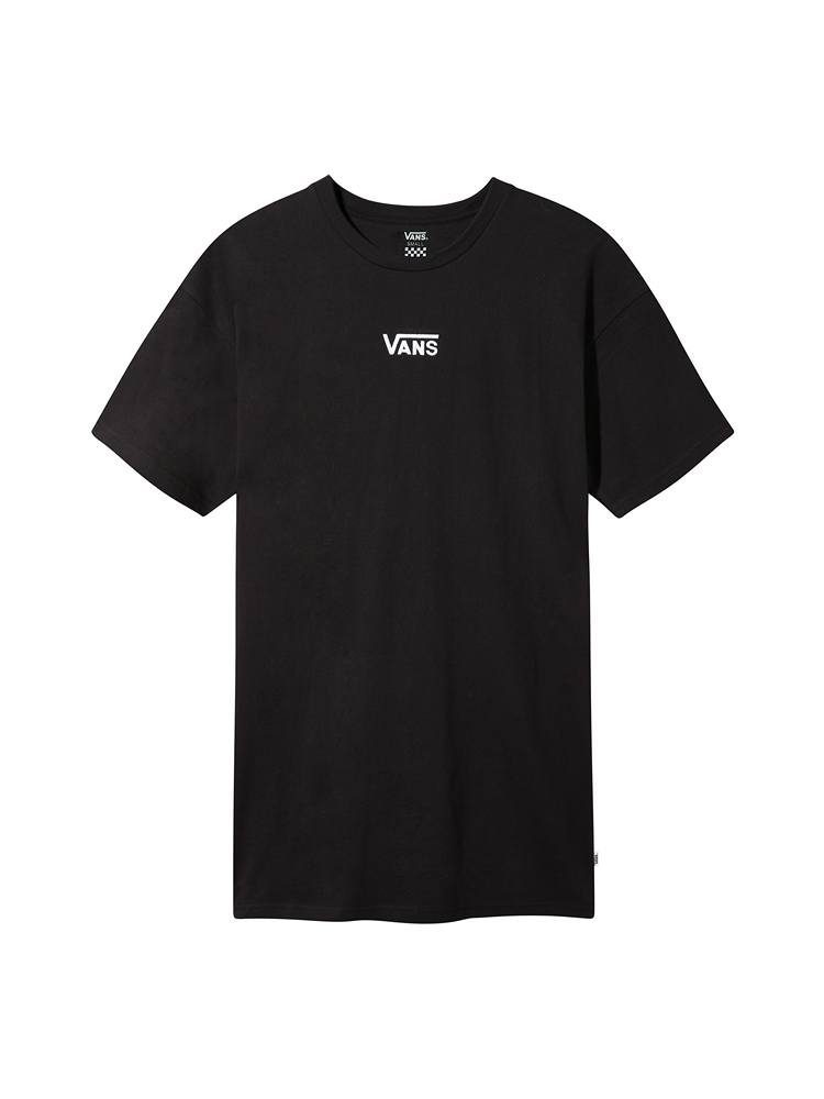 VANS CENTER VEE TEE DRESS Black