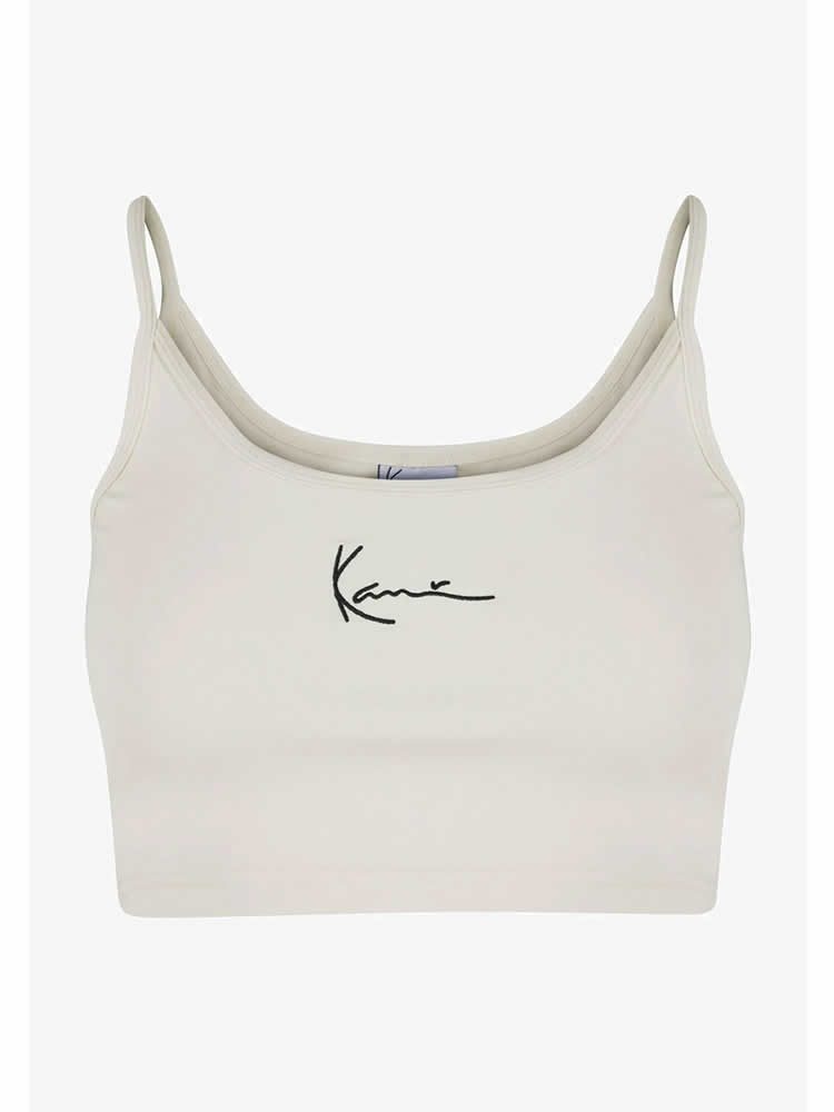 KARL KANI SMALL SIGNATURE ESSENTIAL CROP TOP 