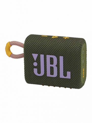 JBL® JBL GO3, Portable Bluetooth Speaker, Waterproof IP67, (Green)