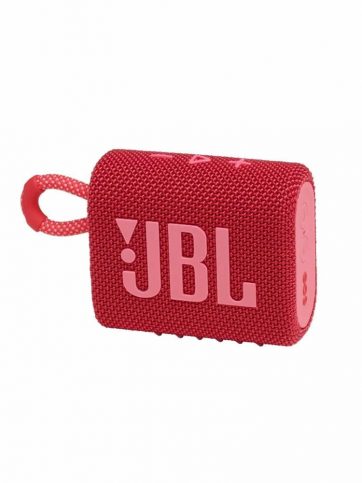 JBL® JBL GO3, Portable Bluetooth Speaker, Waterproof IP67, (Red)