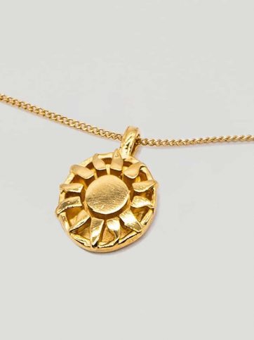 TWOJEYS Twojeys Endlessly Sun Necklace Gold