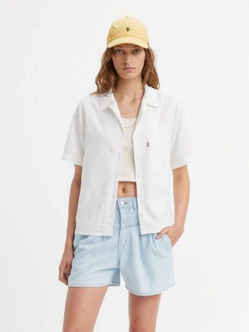 LEVIS LEVIS JOYCE SS RESORT SHIRT NEUTRALS