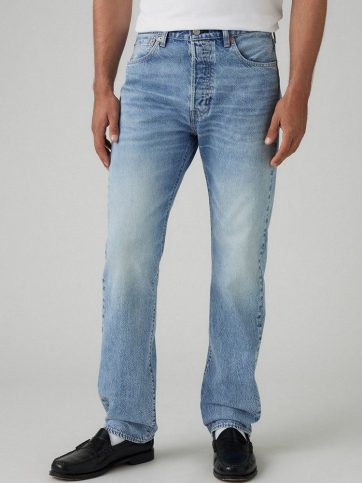 LEVIS LEVI'S 501® LEVIS®ORIGINAL FIT MED INDIGO - WORN IN