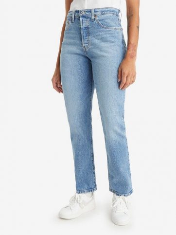 LEVIS LEVI'S 501® JEANS FOR WOMEN LIGHT INDIGO - WORN IN