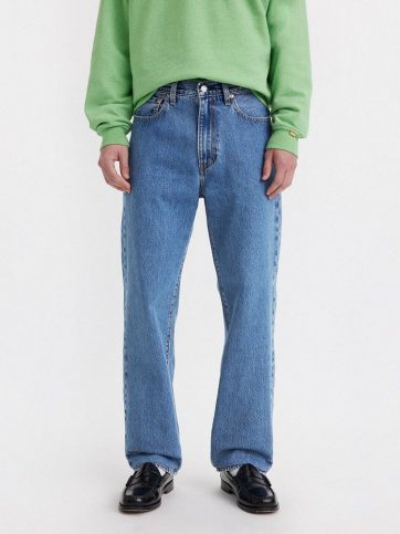 LEVIS LEVI'S 568 STAY LOOSE MED INDIGO - WORN IN
