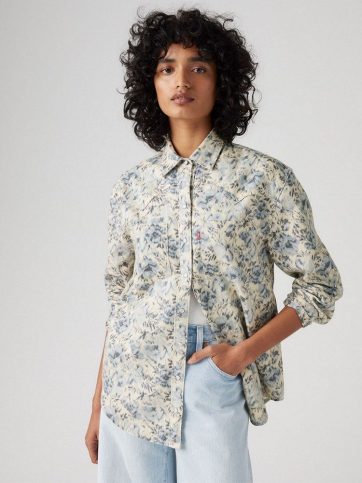 LEVIS LEVI'S TEODORA WESTERN SHIRT BLUES
