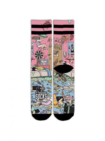 AMERICAN SOCKS AMERICAN SOCKS AMERICAN PIE MID HIGH SIGNATURE