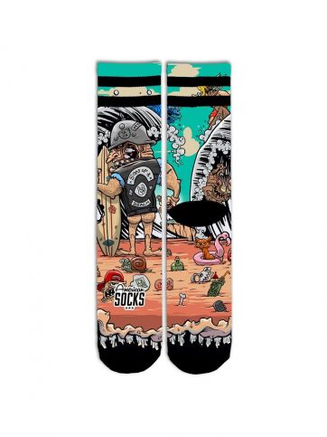 AMERICAN SOCKS AMERICAN SOCKS SON OF A BEACH MID HIGH SIGNATURE